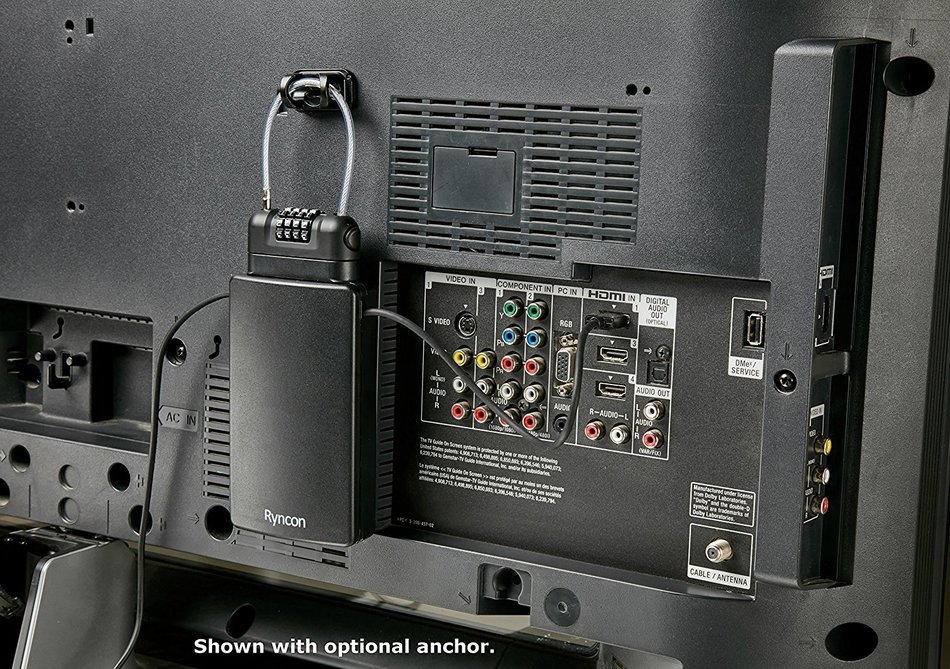Lock Box to protect Amazon Fire TV Stick streaming media player.