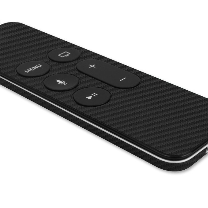 Skinomi TechSkin - Apple TV 2015 (4th Gen) Carbon Fiber Full Body Skin / Front & Back Wrap Clear Film / Ultra... N4