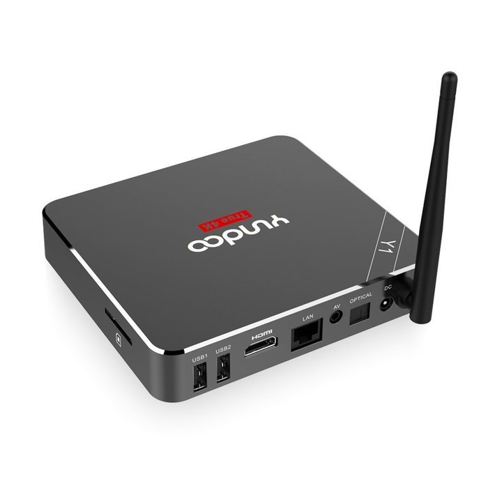 YUNDOO Y1 Android TV Box 2GB/16GB/4K Kodi 16.1 Android 6.0 Amlogic S912 Octo-core 2GHz 64-bit ARM CortexTM A53... N4