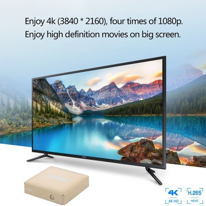 Vipwind HM8 Android 6.0 TV Box Marshmallow Amlogic S905X Quad Core KODI 17.0 4K 1G/ 8G WiFi LAN H.265 XBMC DLNA... N7