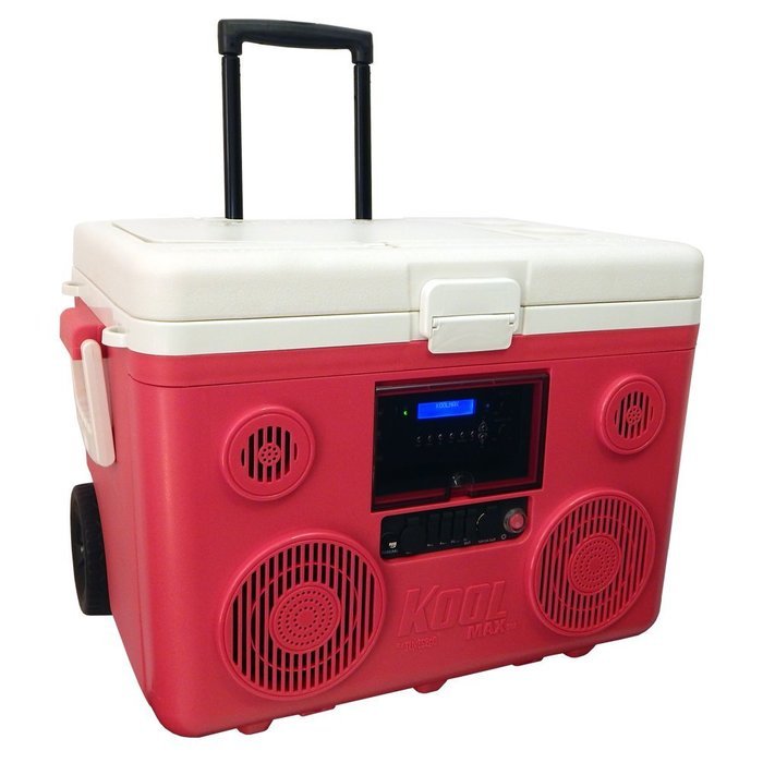 TUNES2GO CA-E065A KoolMAX Bluetooth 350-Watt Portable PA Speaker (Blue) N13