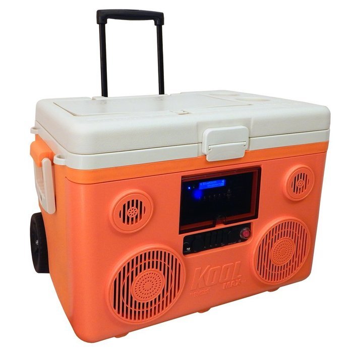 TUNES2GO CA-E065A KoolMAX Bluetooth 350-Watt Portable PA Speaker (Blue) N27
