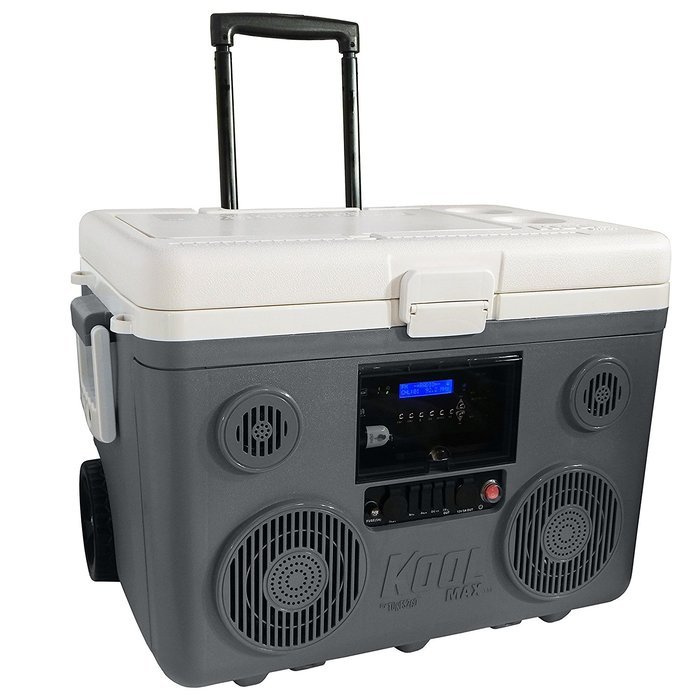 TUNES2GO CA-E065A KoolMAX Bluetooth 350-Watt Portable PA Speaker (Blue) N40