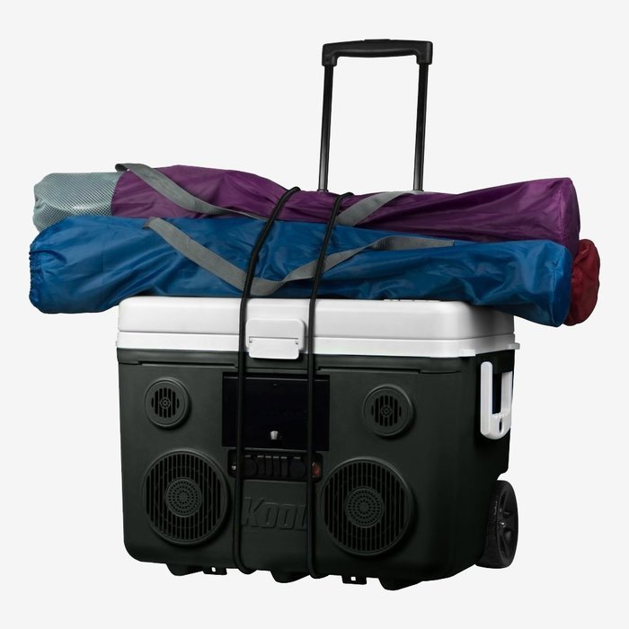 TUNES2GO CA-E065A KoolMAX Bluetooth 350-Watt Portable PA Speaker (Blue) N46