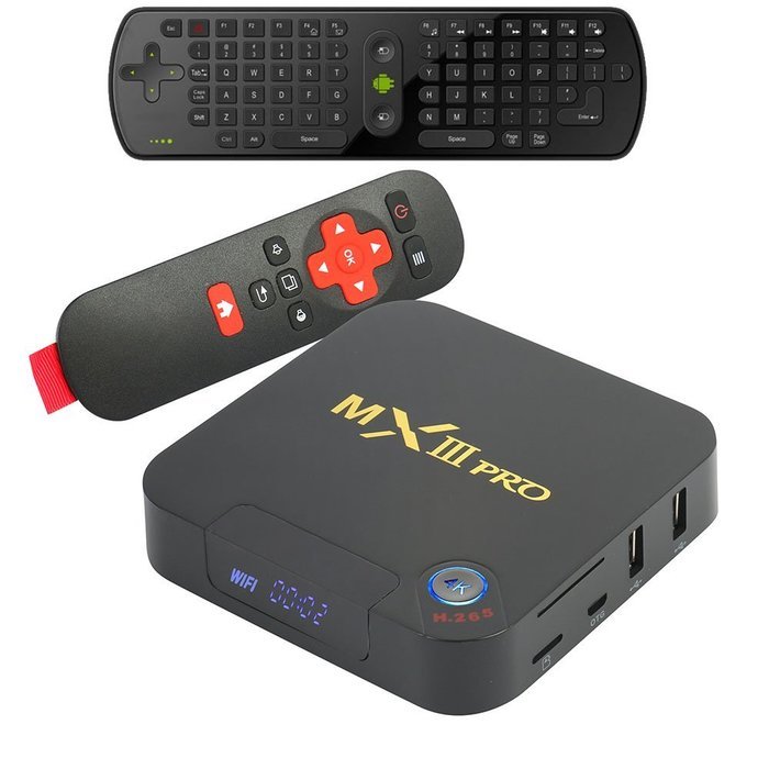 Private Model MXIII Pro Led Display TV BOX Amlogic S905 Quad Core H.265 Decode Media Player 1GB/8GB Android 5.1...