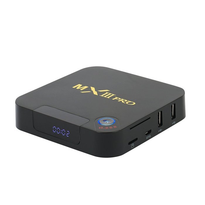 Private Model MXIII Pro Led Display TV BOX Amlogic S905 Quad Core H.265 Decode Media Player 1GB/8GB Android 5.1... N5