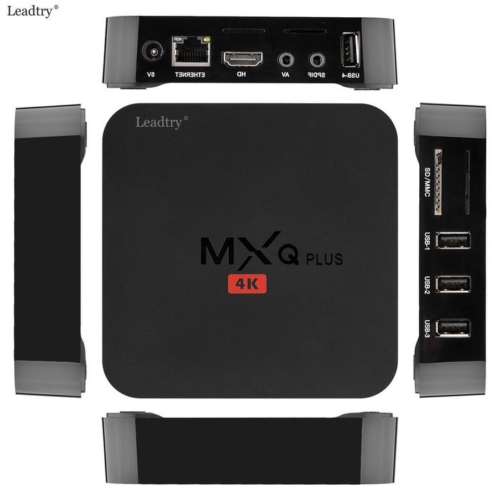 LeadTry MXQ Plus Mini PC Android 4.4 Amlogic S805 Quad Core TV Box Fully Loaded KODI with 1GB RAM 8GB ROM Smart... N3