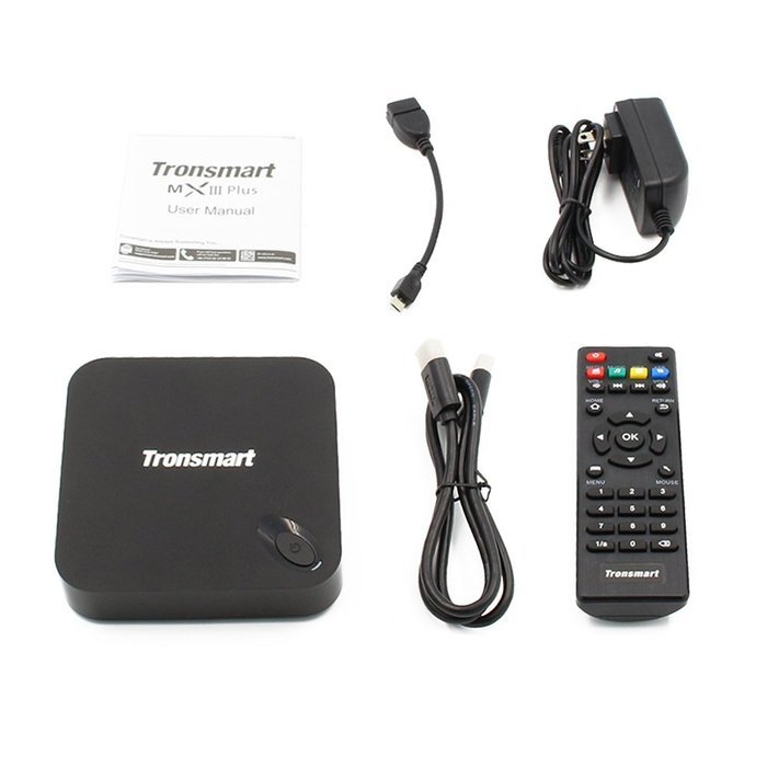 New Tronsmart MXIII Plus Quad Core Amlogic S812 Mali-450 Android 4.4 TV Box 4K HD XBMC 2GB RAM 16GB ROM Wifi Dual... N2