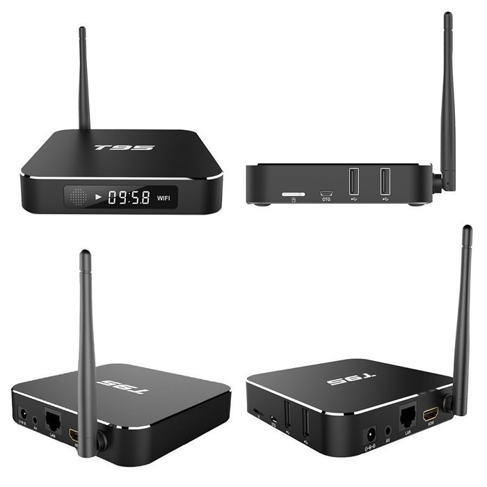 Vipwind Android TV Box T95 2GB / 8GB Metal Case Amlogic S905 Quad Core 4K Android 5.1 2.4G/5GHz WiFi KODI 16.0...