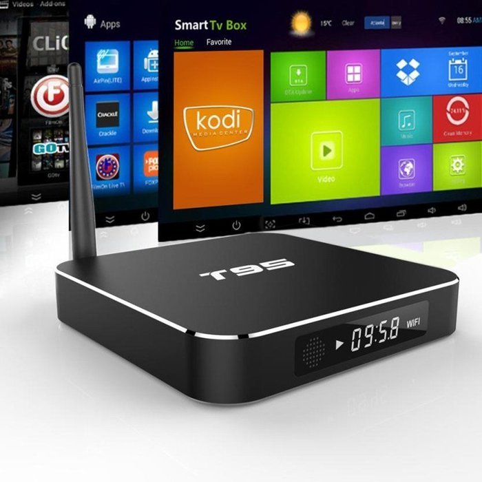 Vipwind Android TV Box T95 2GB / 8GB Metal Case Amlogic S905 Quad Core 4K Android 5.1 2.4G/5GHz WiFi KODI 16.0... N2