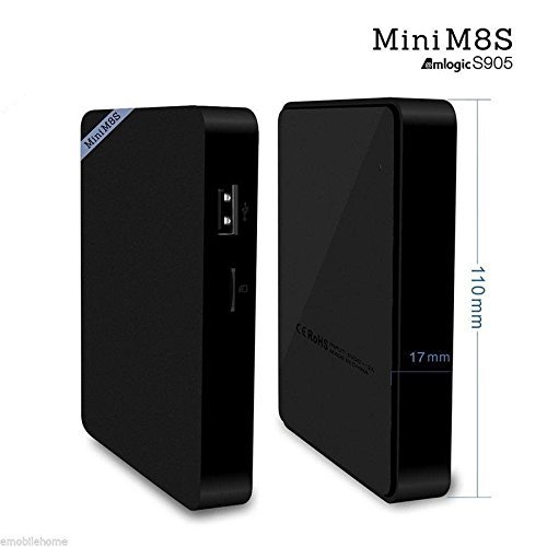 Eachbid Mini M8S TV Box is 2.4G WiFi 2GB RAM + 8G ROM Capacity For You to Enjoy Higher Quality Video Experience... N3