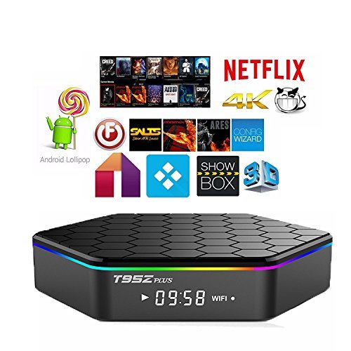 T95Z PLUS TV BOX (2GB+16GB) Amlogic S912 Octa Core Android 6.0 2.4G/5G ...