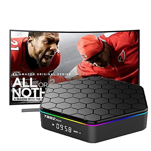 T95Z PLUS TV BOX (2GB+16GB) Amlogic S912 Octa Core Android 6.0 2.4G/5G Dual WIFI Band 1000M LAN Bluetooth4.0 UHD... N4