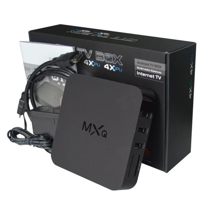 MQX Android 4.4 TV Box Amlogic S805 Quad Core 1GB 8GB Kodi 15.2 3D Wifi HDMI HD 4K Fully Loaded Streaming Media... N3
