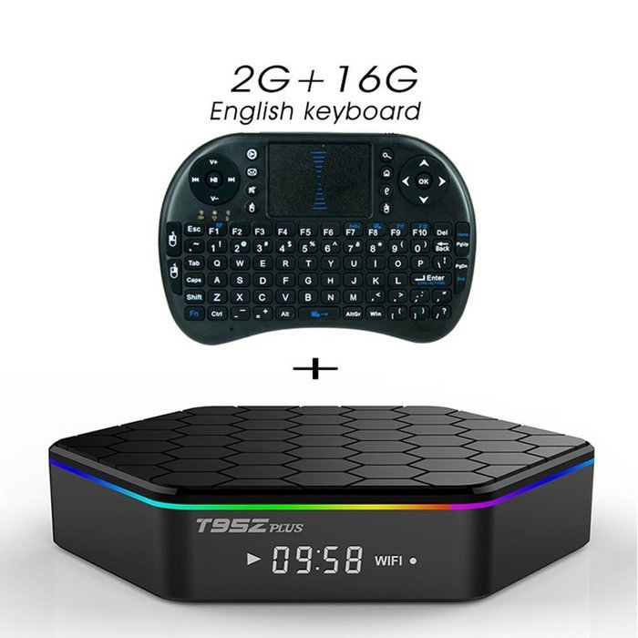 VIGICA T95Z Plus TV BOX Android 6.0 Amlogic S912 Octa Core 2G 16G Kodi 17.0 XBMC Fully Loaded 4K Streaming Media...