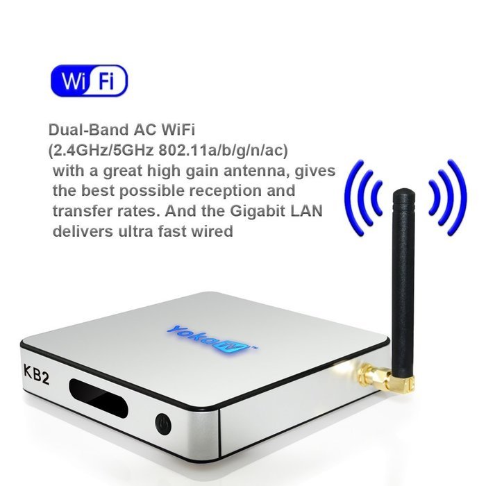 IChanger Android Smart TV BOX Kodi Fully loaded XBMC Amlogic S912 Octa Core 2GB/32GB Wifi LAN 4K TV KODI Player... N4