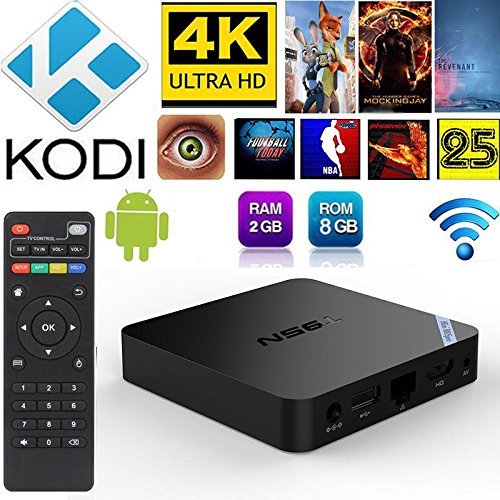 Eachbid T95N TV BOX S905 Quad-core Cortex-A53 Android5.1 Bluetooth 4.0 4K*2K