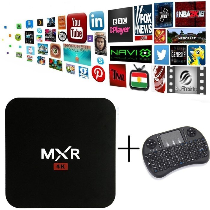 [Free keyboard + Mouse] DIGOU MXR Quad Core Android 4.4 TV Box 1G/8G Kodi 15.2 Pre installed Fully Loaded Support...