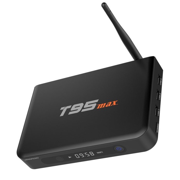 Nansii T95max TV BOX 4K 2GB+32GB more powerful flash, more speed 3 High speed USB 2.0 Android5.1-KODI-16.0 WIFI... N6