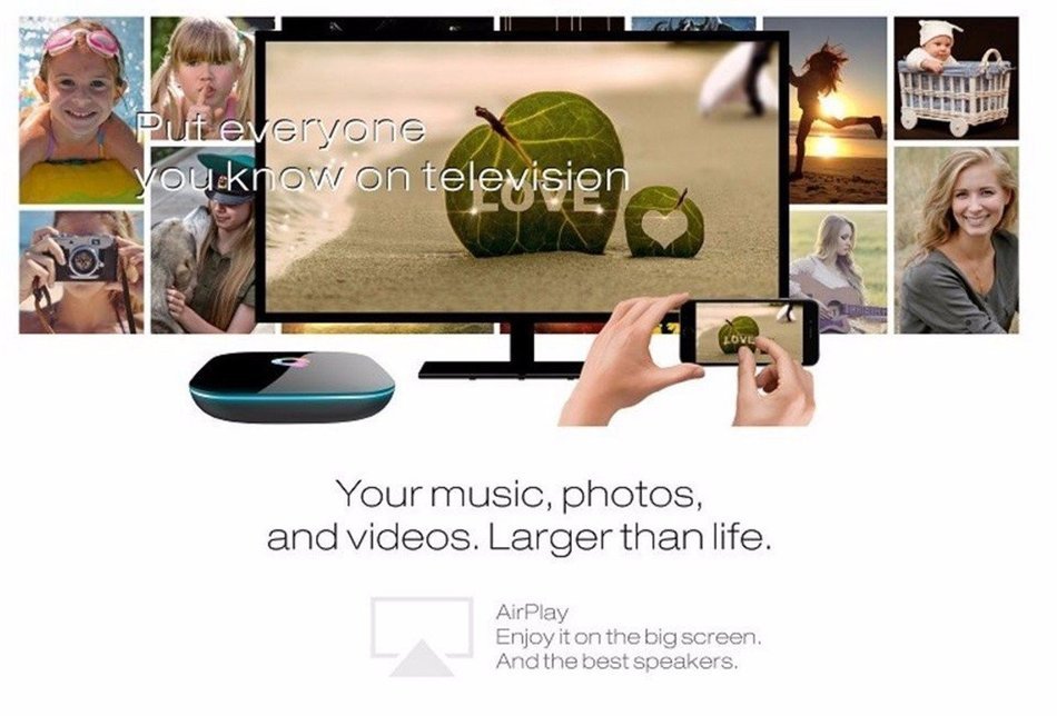 ELEGIANT Smart TV BOX - Built-in Android 5.1 OS and KODI/XBMC [QuadCore 2GB/8GB Dual WIFI 2.4G/5G H.265 4K2K]... N5
