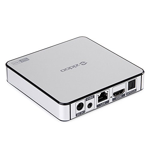 Android 6.0 TV Box Zidoo X6 Pro Octa Core 2G/16G Dual Band 4K H.265 1000Mbps Streaming Media Player (Based on... N3