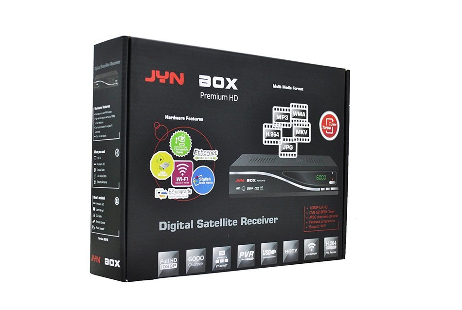 JYNBOX ULTRA HD V20 JYNX WIFI ATSC JB200 NORTH AMERICAN USE