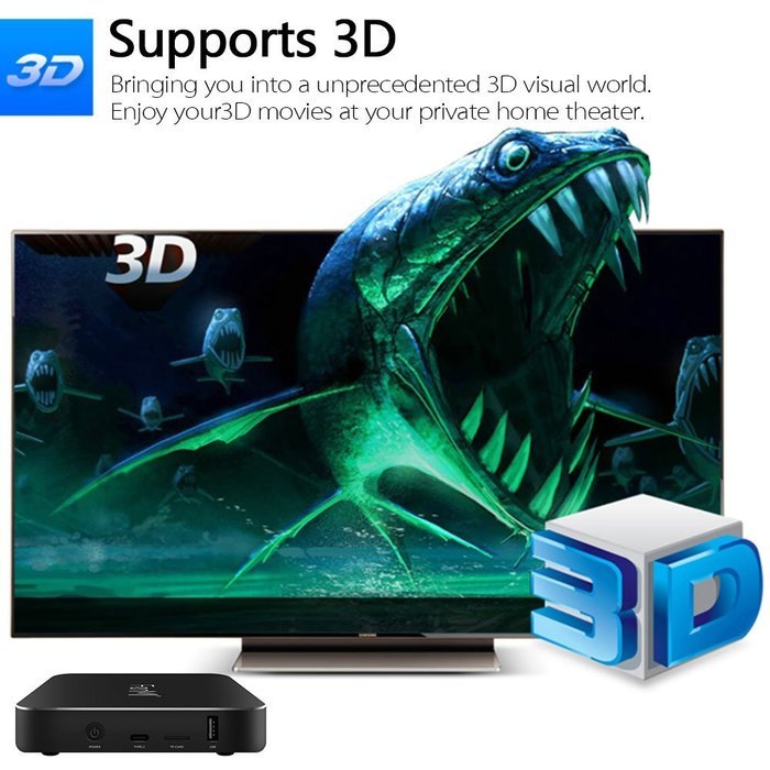 Docooler FEN MI Z16 Smart Android 5.1 TV Box 2GB / 16GB RK3368 Eight Core 64bit Cortex-A53 with Kodi XBMC UHD... N5