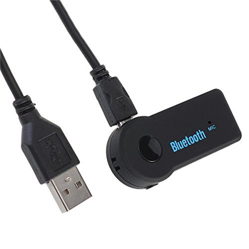 BephaMart 3.5 mm Adapter Audio Receiver Stereo A2DP Handsfree Blutooth V2.1 With EDR For Speaker AUX Car Kit N3