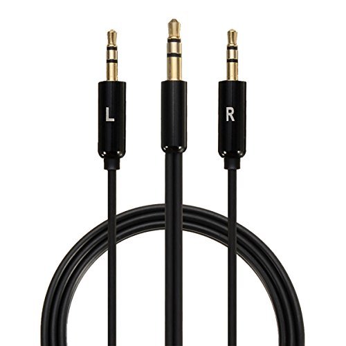 BephaMart 1.2m Replacement Audio Cable For Sol Republic Master Tracks HD V8 V10 V12 Headphone N3