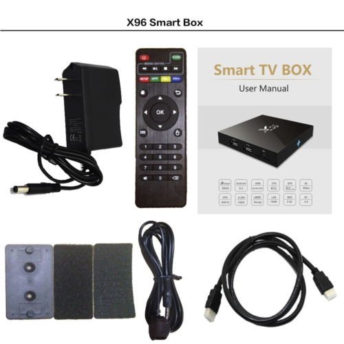 Kissemoji S905X X96 2GB 16GB Android 6.0 Marshmallow KODI TV BOX 4K ...