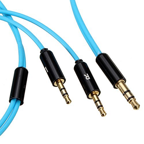 BephaMart 1.2M Blue Audio Cable For Sol Republic Master Tracks HD V8 V10 V12 X3 Headphone N4