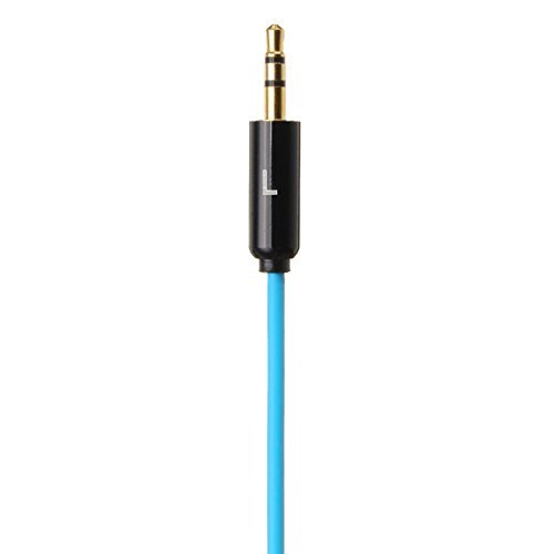 BephaMart 1.2M Blue Audio Cable For Sol Republic Master Tracks HD V8 V10 V12 X3 Headphone N5