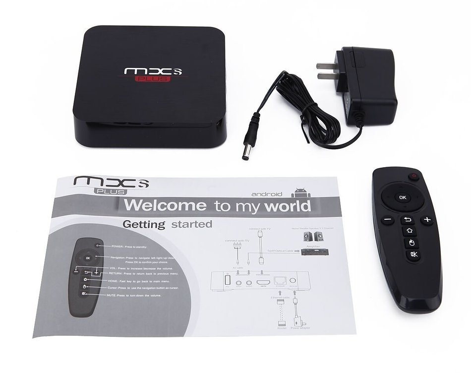 Facoty Cheap price MXS Plus Android 5.1 media box kodi H265 1G/8G tv box Better than MXQPRO kodi tv box Amlogic... N5