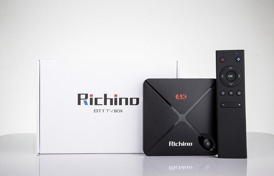Richino 2GB+16GB Android Tv Box M9S PRO Kodi(xbmc) Amlogic S812 Full Loaded 1080P Core-A53 Quad Core Smart Media... N6