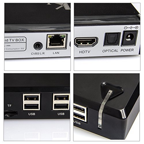 X-Direct K1 Plus Amlogic S905 Quad Core Kodi 15.2 Pre-installed Ki Plus Android 5.1 TV Box 64-bit CPU Penta Core... N4