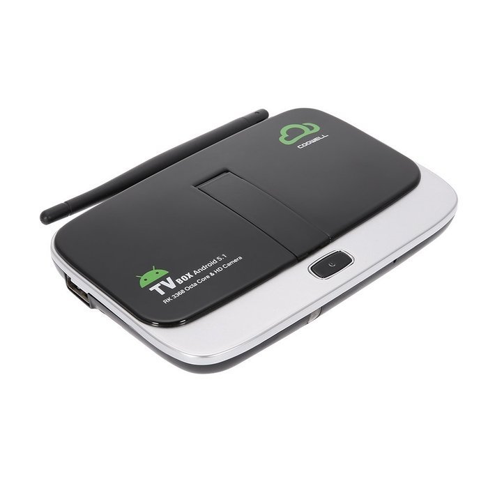 Docooler&reg; COOWELL V4 4K Android 5.1 TV BOX RK3368 Octa-Core 2G / 16G with KODI 16.1 64 Bits UHD Mini PC 2.4G /... N3