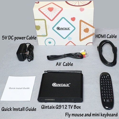 QINTAIX S912 Android tv box Q912 3GB RAM 32GB ROM Full HD 4K Media Player android 6.0 media player Dual Band WiFi... N7