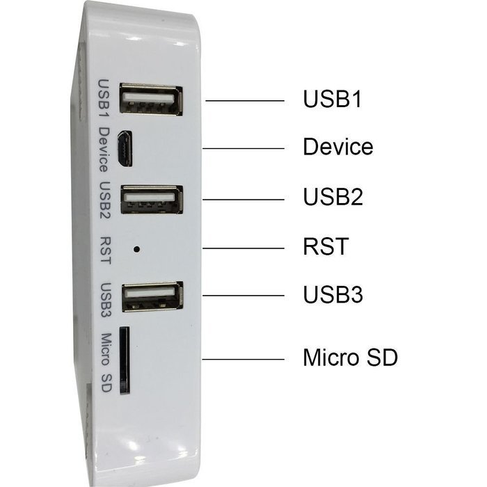 Transpeed Plus TV Box by Mitid, with KODI XBMC Online 3D HD Movie Music, 1G+8G Android 4.4 Quad Core S805 WiFi... N5