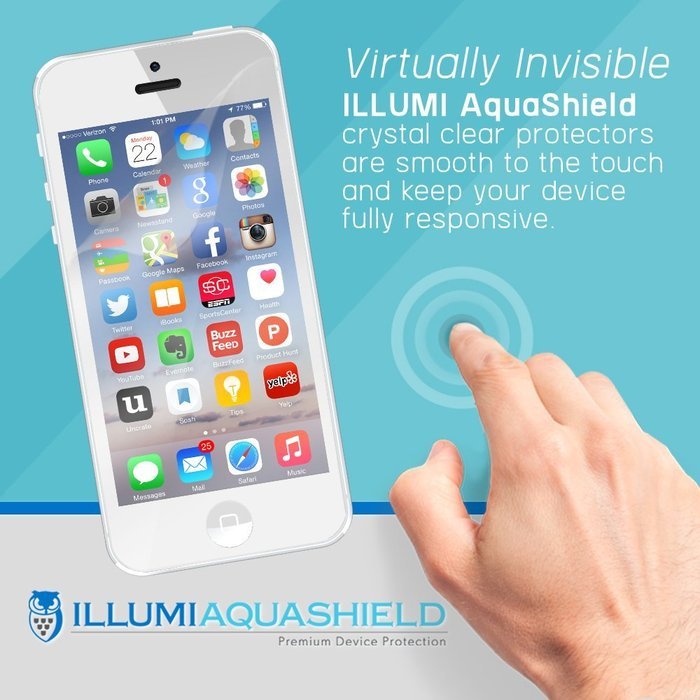 Roku SE Screen Protector + Back Cover (2-Pack), ILLUMI AquaShield Full Coverage Back and Front Screen Protector... N2