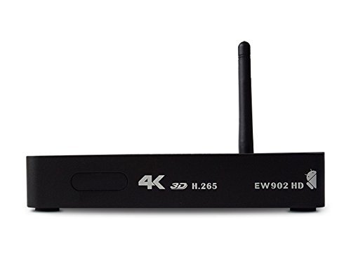 Factory directly sale! EW902 HD Android4.4 tv Box Realtek RTD1195 3D 4K HDD Media Player 1G/8G HDMI IN & OUT USB3.0... N3