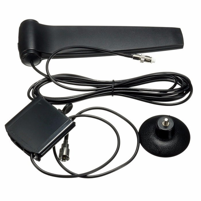 BephaMart GSM/CDMA/850-1900 MHz Cellphone Signal Booster Amplifier Antenna 9dBi with Holder N8