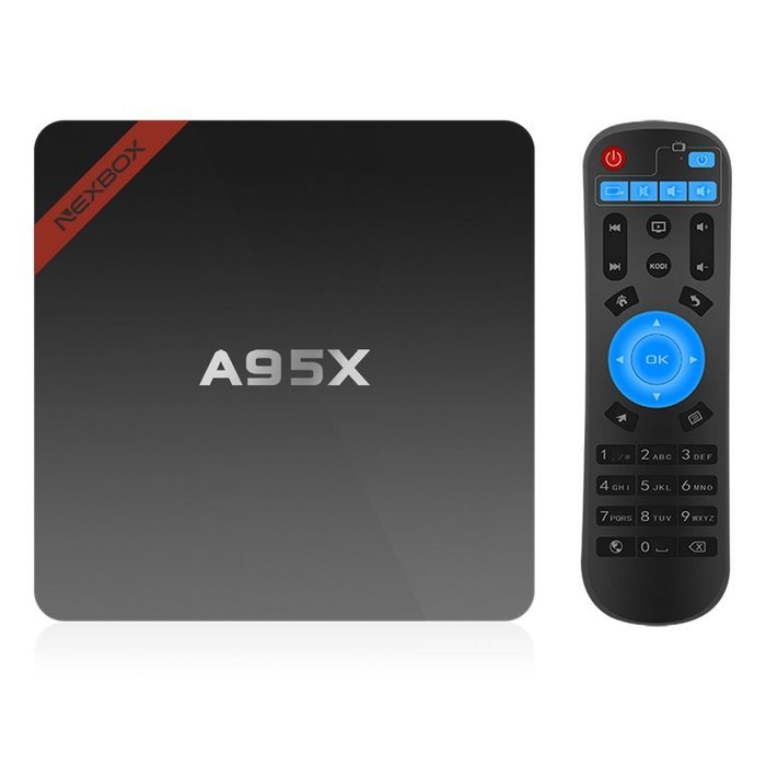 NEXBOX A95X Android 6.0 Smart TV BOX KODI 16.1 Fully Loaded XBMC ...