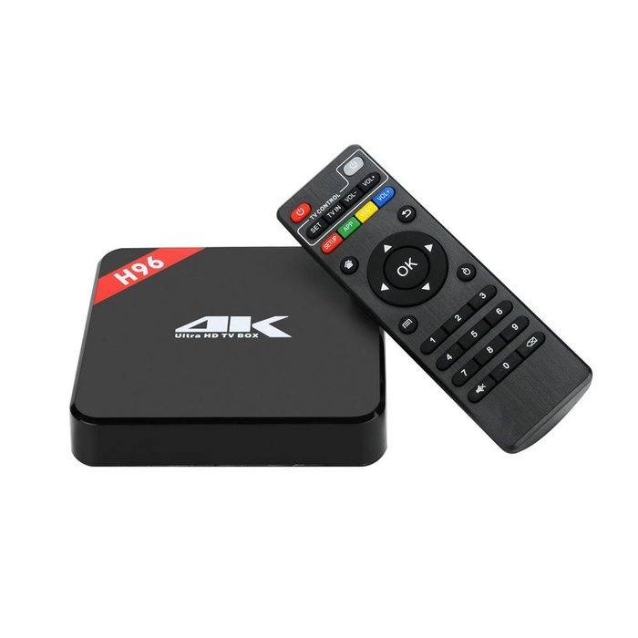 NEW H96 Amlogic S905 4kx2k Android 5.1 Quad core 1G DDR 8G Android TV Box Wifi & Ethernet 10/100M N9
