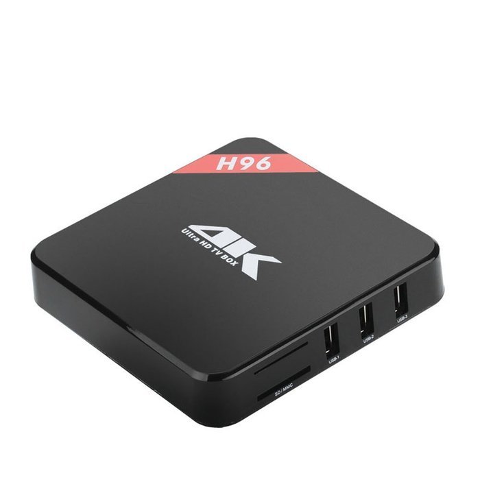 NEW H96 Amlogic S905 4kx2k Android 5.1 Quad core 1G DDR 8G Android TV Box Wifi & Ethernet 10/100M N12
