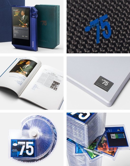 Astell & Kern AK240 BlueNote 75th Anniversary Limited Special Edition Mastering Quality Sound Dual DAC (Gun Metal... N4