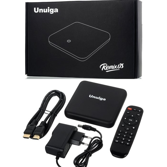 Remix Mini Android PC Remix OS 2.0 TV Box Streaming Media Player Android 5.1 Quad-core Cortex A53, 2G/32G Multiple... N4