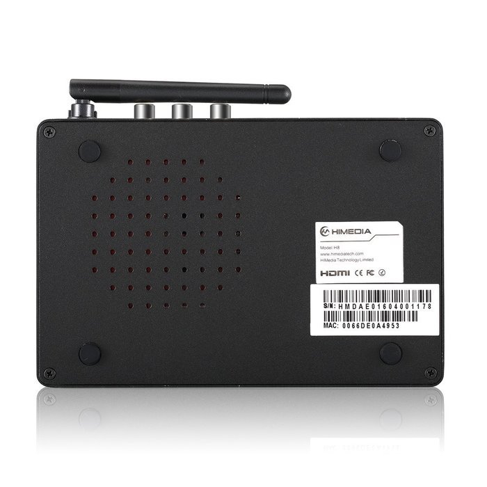 2016 Latest Android TV Box HIMEDIA H8 RK3368 Octa Core 2GB 16GB 3D 4K UHD Home Network HDD Streaming Media Player N5