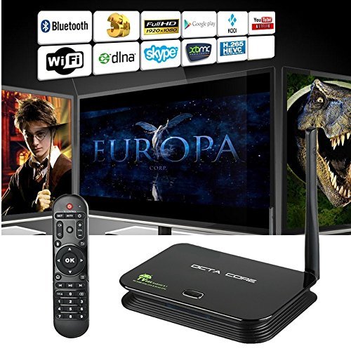 Vipwind RK3368 Cortex A53 1.5GHz Android 5.1 Octa Core Tv Box 2GB RAM + 16GB ROM Tv Box Support SD TF Card To... N7