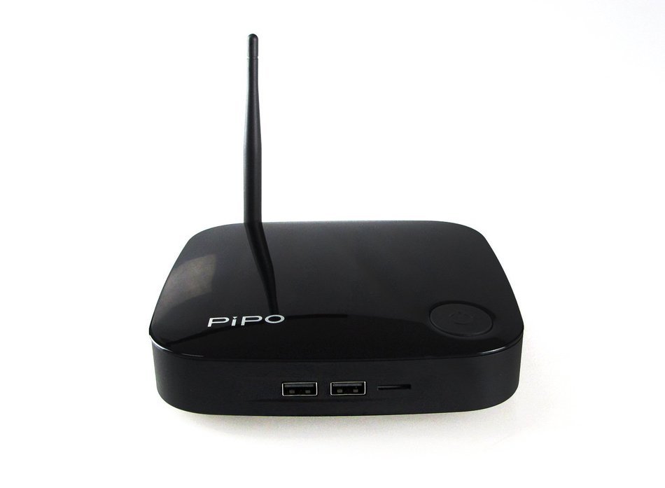 PIPO X6s Mini PC Intel Cherry Trail Z8300 Quad core IPTV Box for streaming tv Windows 10 2.4G WiFi 4GB RAM 64GB... N4