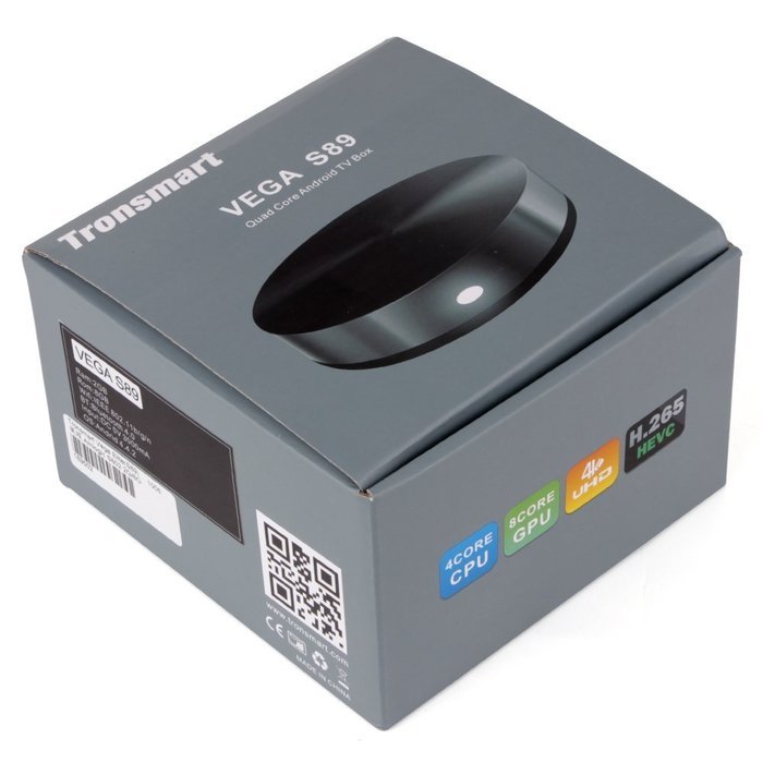 Tronsmart Vega S89 Elite Android TV BOX Amlogic S802 2G / 8G BT 2.4G Wifi XBMC N7